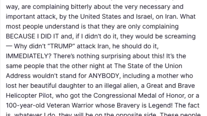 Trump’tan Demokratlara İran tepkisi: "Ne yaparsam yapayım karşısında olacaklar"