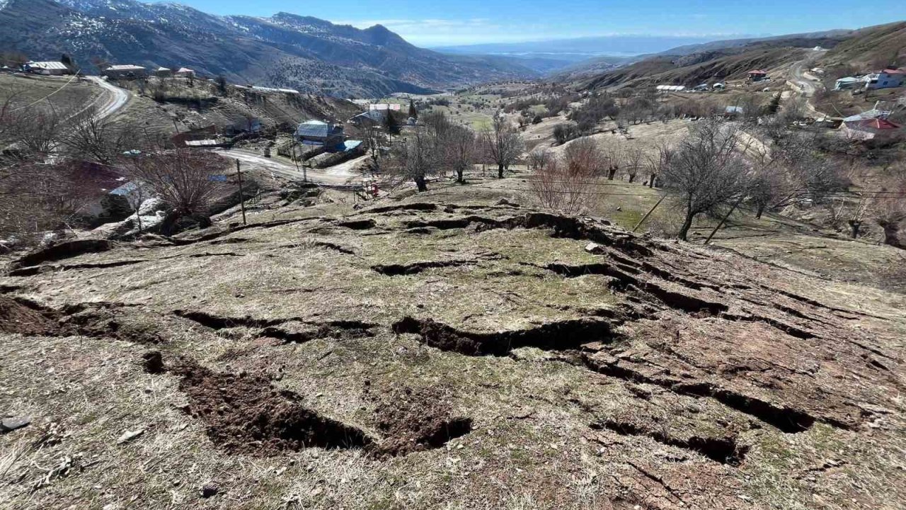 Tunceli’de artan yağışlar heyelan riskini artırabilir