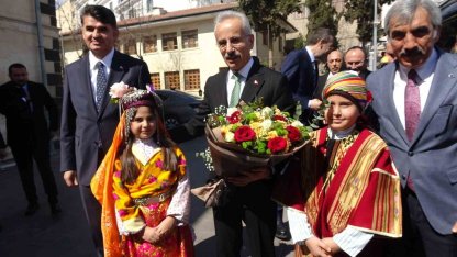 Ulaştırma ve Altyapı Bakanı Abdulkadir Uraloğlu Kilis’te