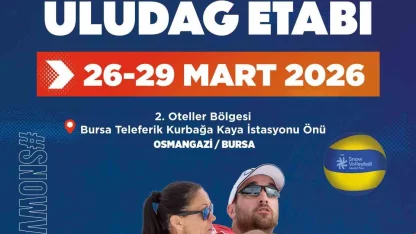 Uludağ İçecek Türk A.Ş., Uludağ’da düzenlenecek 2026 FIVB Kar Voleybolu Dünya Turu’nun sponsoru oldu