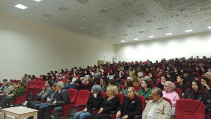 Üniversite öğrencilerine ’kadına yönelik şiddetle mücadele’ semineri