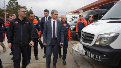 Vali Aktaş, AFAD’ın çalışmaları hakkında bilgilendirildi