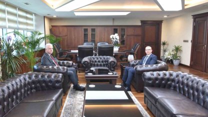 Vali Gül, Başsavcı Mehmet Beşir Güven’i ziyaret etti