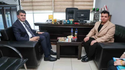 Vali Kalaylı’dan İHA’ya ziyaret