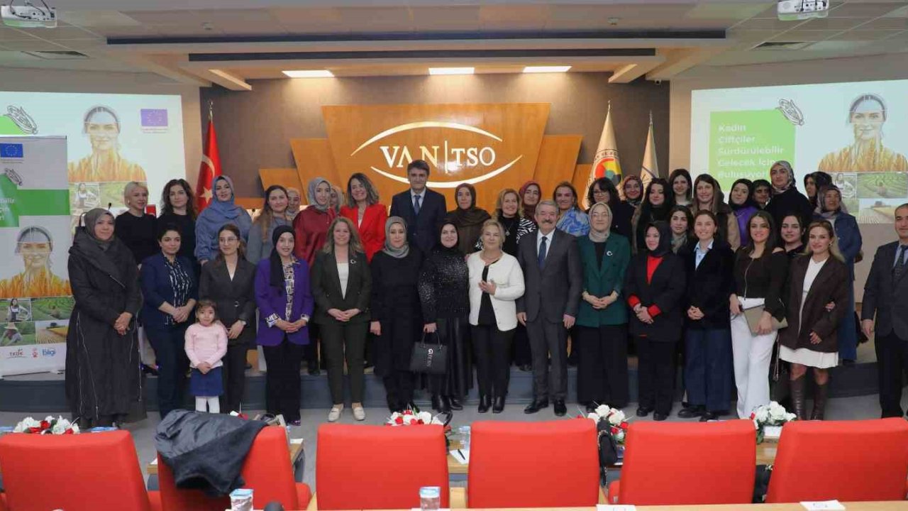 Van’da "Kadın Çiftçiler Sürdürülebilir Gelecek İçin Buluşuyor Programı’ düzenlendi