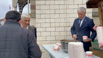 Vatandaşlara Ramazan Bayramı’nda "ekşili pilav" ikramı