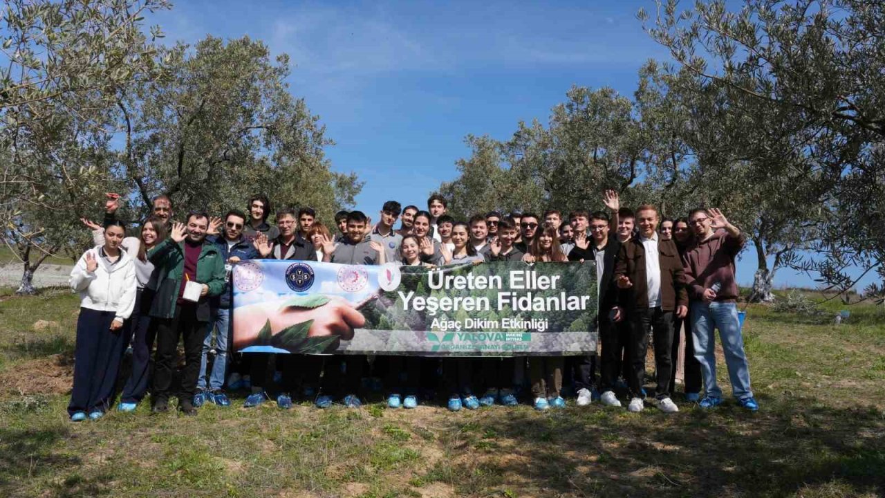 Yalova OSB’de "Üreten Eller, Yeşeren Fidanlar" etkinliği