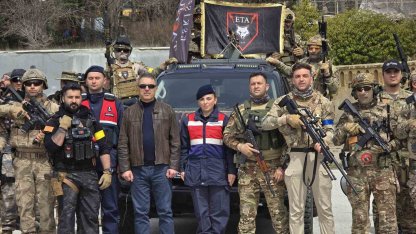 Yozgat’ta 120’den fazla oyuncunun katıldığı airsoft takımları savaş senaryolu etkinlikte buluştu