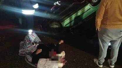 Yozgat’ta meydana gelen kazada 2 kişi yaralandı