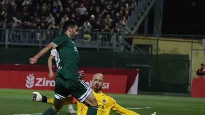 Ziraat Türkiye Kupası: Aliağa FK: 0 - Gençlerbirliği: 0 (İlk yarı)