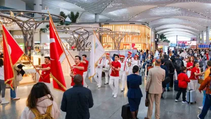 23 Nisan Ulusal Egemenlik ve Çocuk Bayramı, İstanbul Havalimanı’nda coşkuyla kutlandı