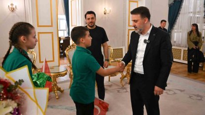 23 Nisan’da Başkanlık koltuğu çocukların oldu