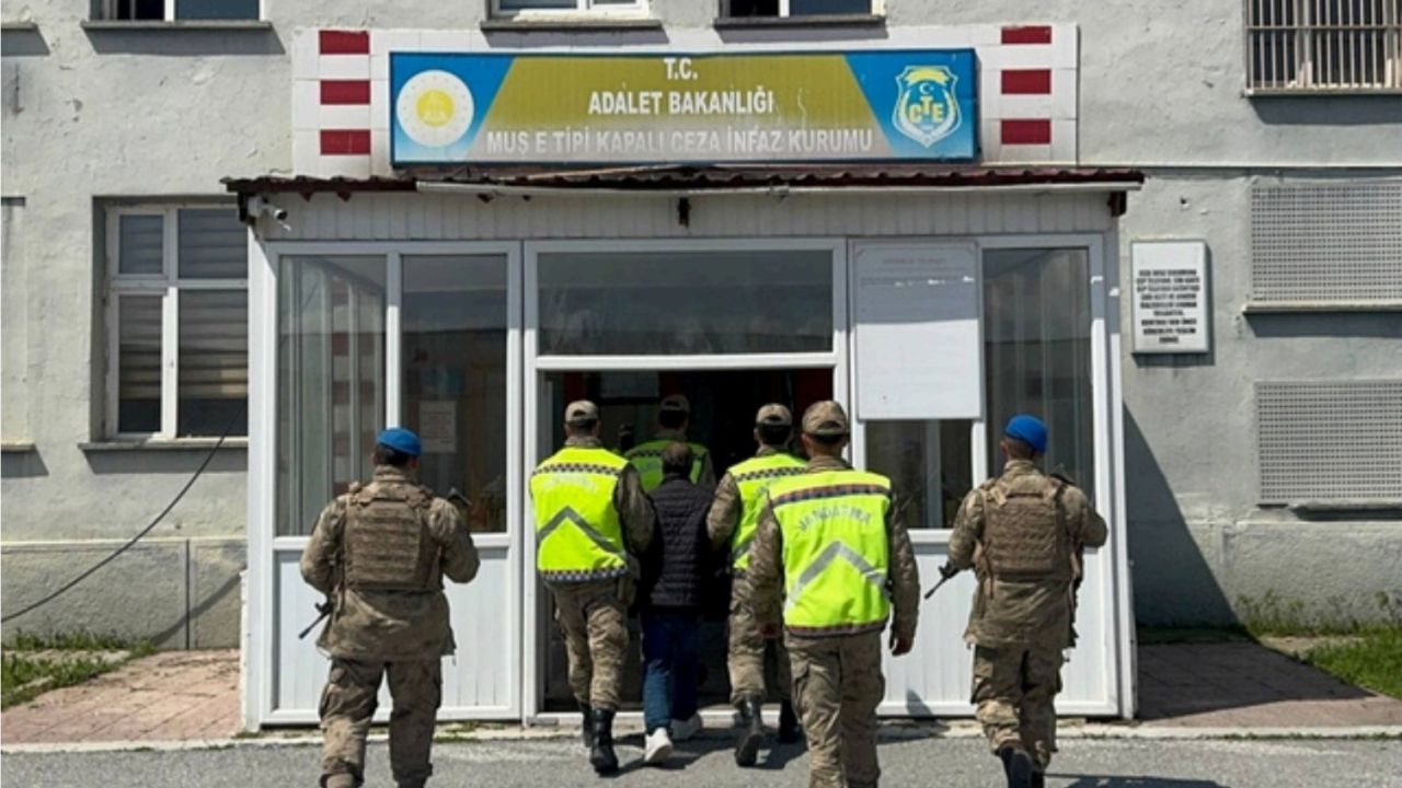 30 yıl hapis cezası bulunan şahıs Muş’ta yakalandı