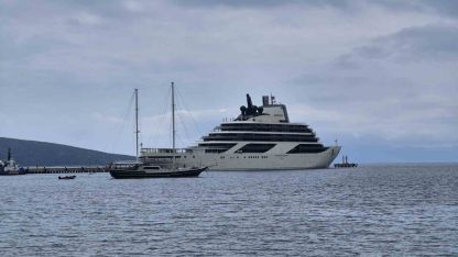 400 milyon avroluk gemi Bodrum’a geldi