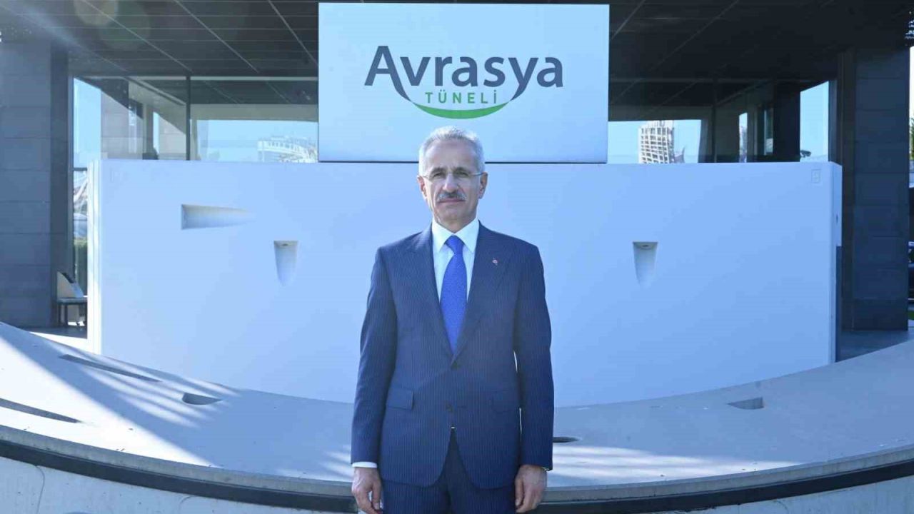 9,5 milyon farklı plakalı araç 180 milyon kez Avrasya Tüneli’ni kullandı