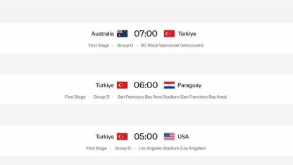 A Milli Takım’ın Dünya Kupası fikstüründe değişiklik