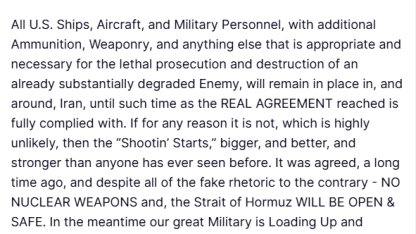 ABD Başkanı Trump’tan İran’a yeniden saldırı uyarısı: "Nükleer silah olmayacak ve Hürmüz Boğazı açık olacak"