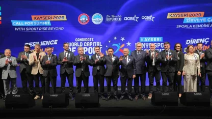 ACES Yönetim Kurulu Başkanı Lupatelli: "2029 Dünya Spor Başkenti yüzde 99.5 Kayseri olacak"