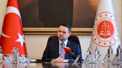 Adalet Bakanı Akın Gürlek Türk Hukuk Enstitüsü heyetini kabul etti