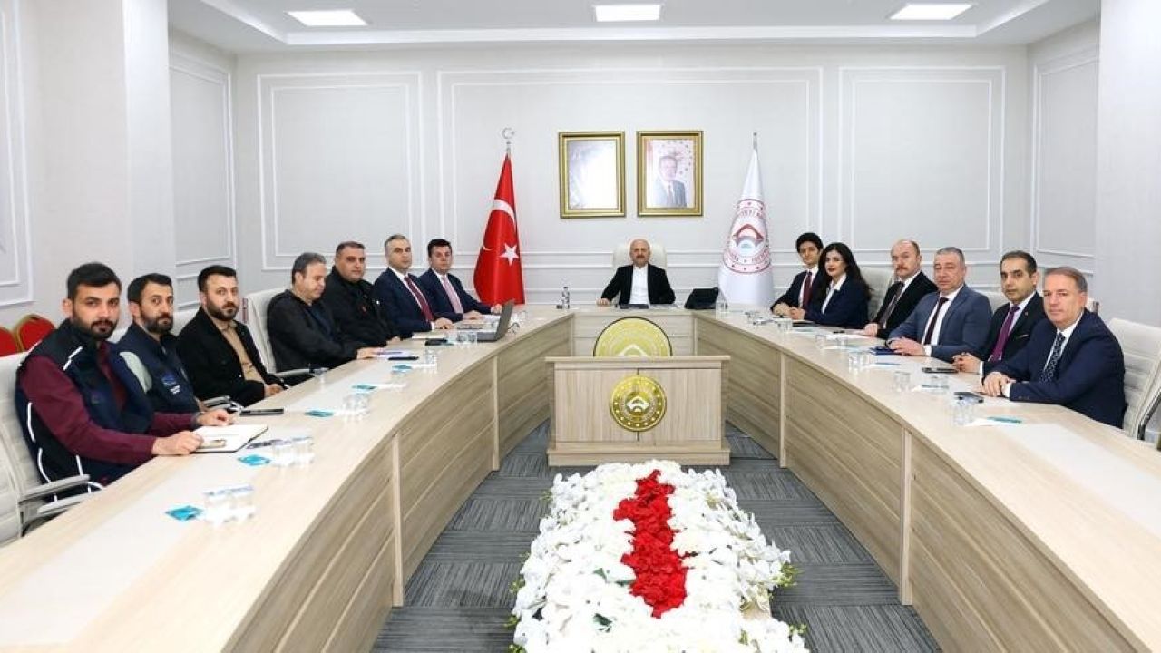 Adıyaman’da haftalık koordinasyon toplantısı düzenlendi
