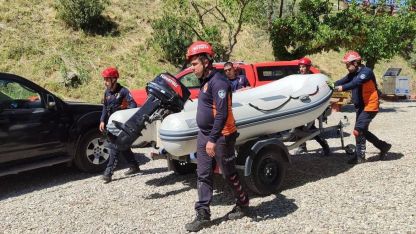Afşar Barajı patlama senaryosu gerçeğini aratmadı
