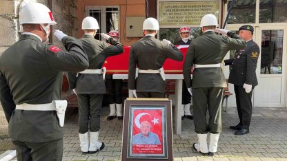 Afyonkarahisar’da Kıbrıs Gazisi son yolculuğuna uğurlandı