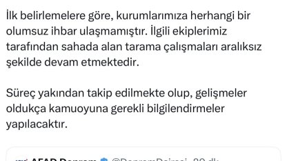Ağrı’da 4.3 büyüklüğünde deprem
