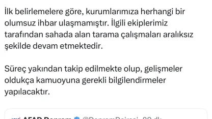 Ağrı’da 4.3 büyüklüğünde deprem