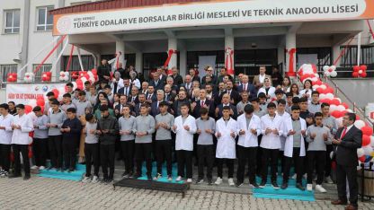 Ağrı’da TOBB Mesleki ve Teknik Anadolu Lisesi açıldı