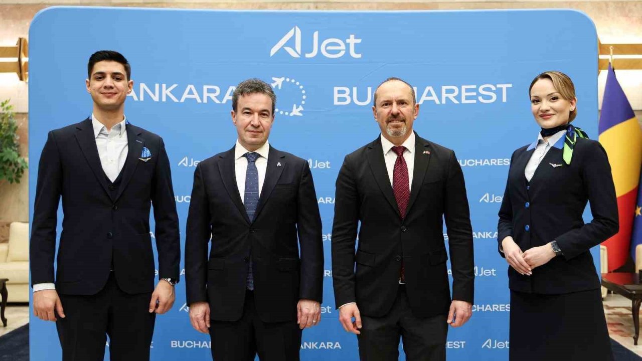AJet, ilk Ankara-Bükreş seferini gerçekleştirdi