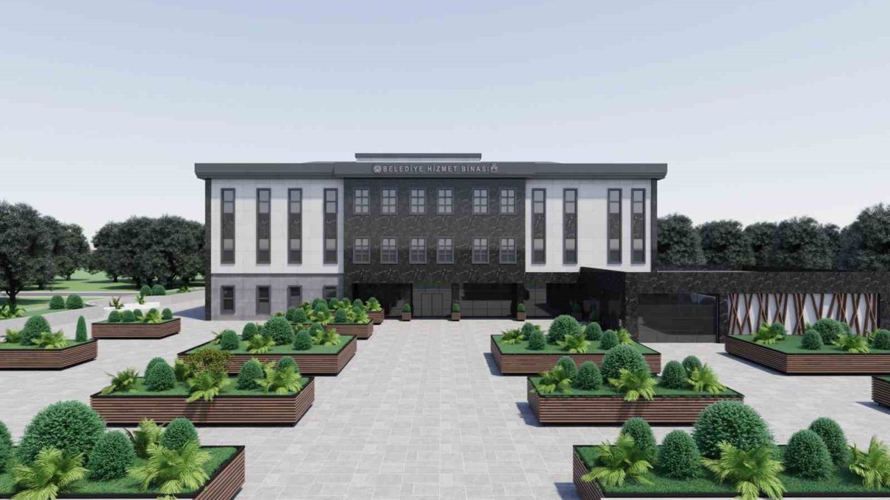 Akçadağ’a yeni belediye hizmet binası