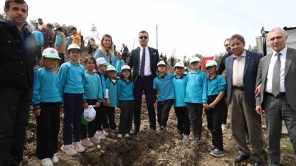 Akdam’da 1000 fidan toprakla buluştu