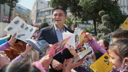 Aliağa Belediyesinden çocuklara 23 Nisan armağanı