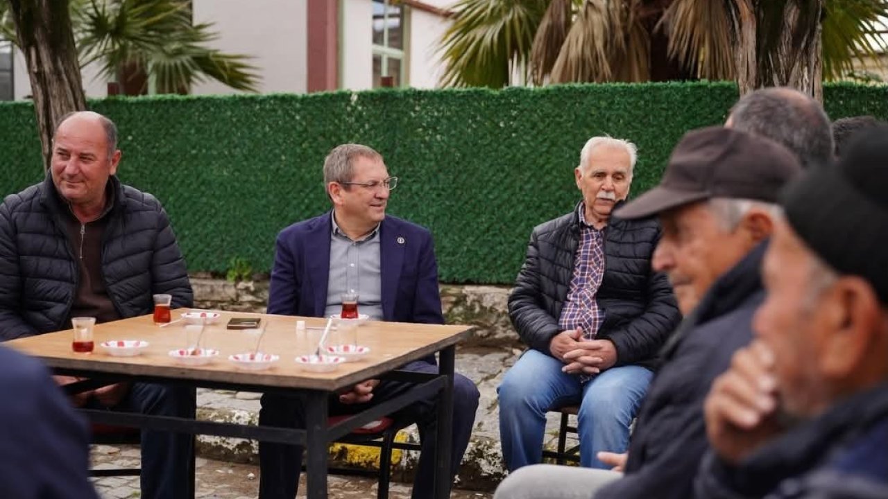 Altınova’da Başkan Ergin’den halkla samimi buluşma