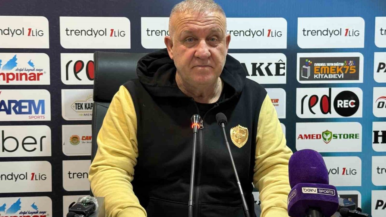 Amed Sportif Faaliyetler-Ümraniyespor maçının ardından