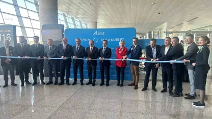 Ankara Esenboğa Havalimanı’ndan Bükreş’e direkt uçuşlar başladı