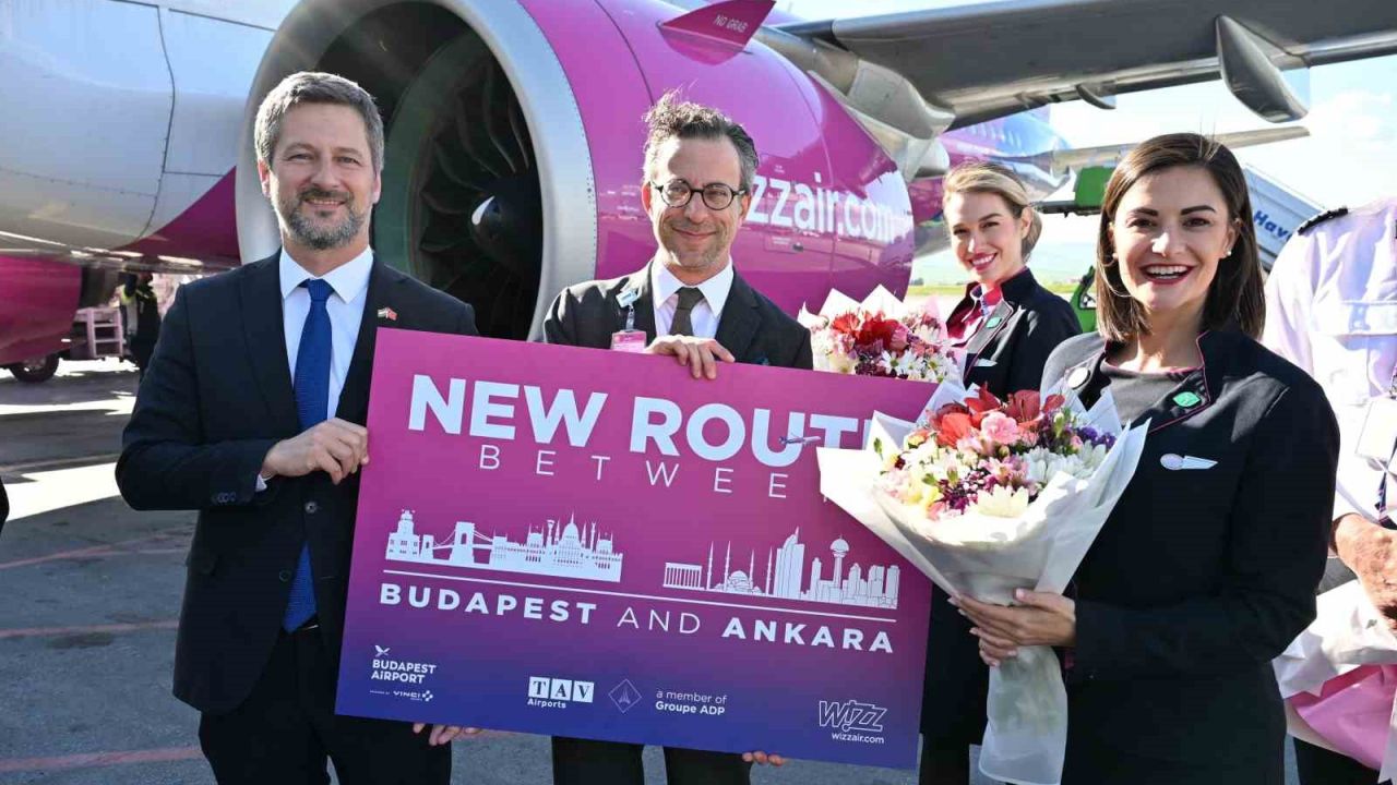 Ankara Esenboğa’dan Budapeşte’ye direkt uçuşlar başladı