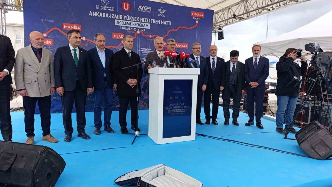 Ankara-İzmir YHT projesi ile yılda yaklaşık 13,3 milyon yolcu ve 90 milyon ton yük taşınması bekleniyor