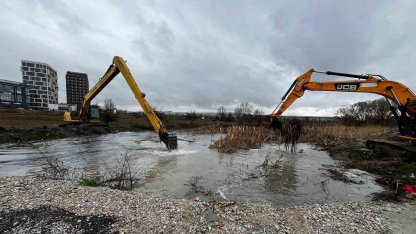 Ankara’da sağanak Çubuk Deresi’nin taşmasına neden oldu