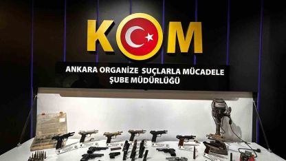 Ankara’da silah kaçaklığı operasyonunda gözaltına alınan 8 şüpheliden 4’ü tutuklandı
