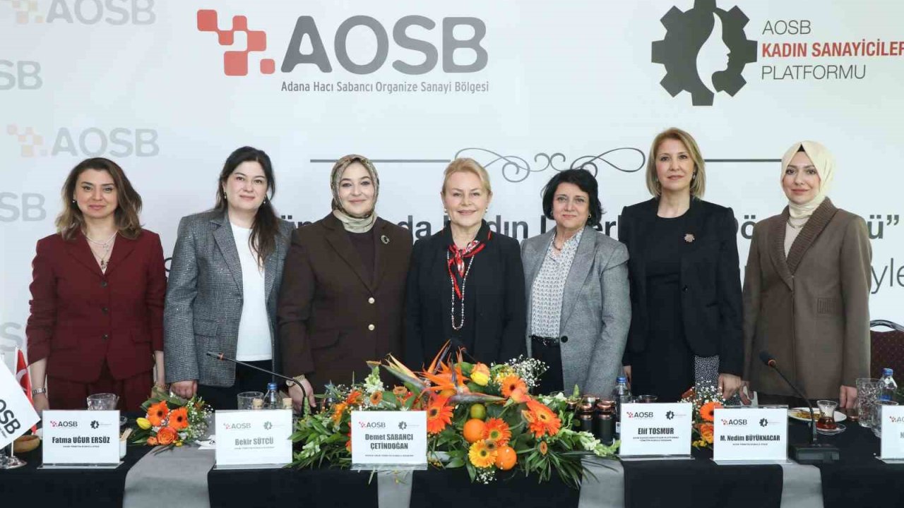 AOSB’de iş dünyasinda kadin liderliğinin dönüşümü konuşuldu