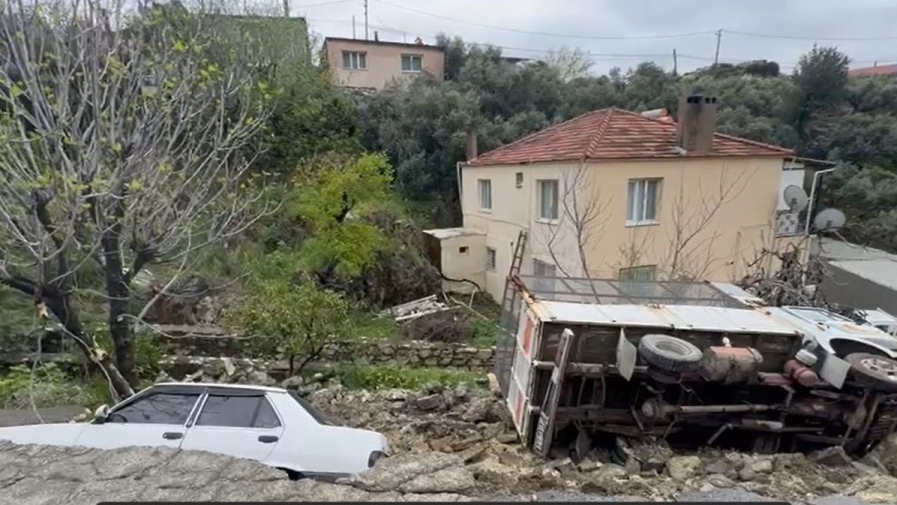 Aşırı yağışlar Söke’de hayatı olumsuz etkiliyor