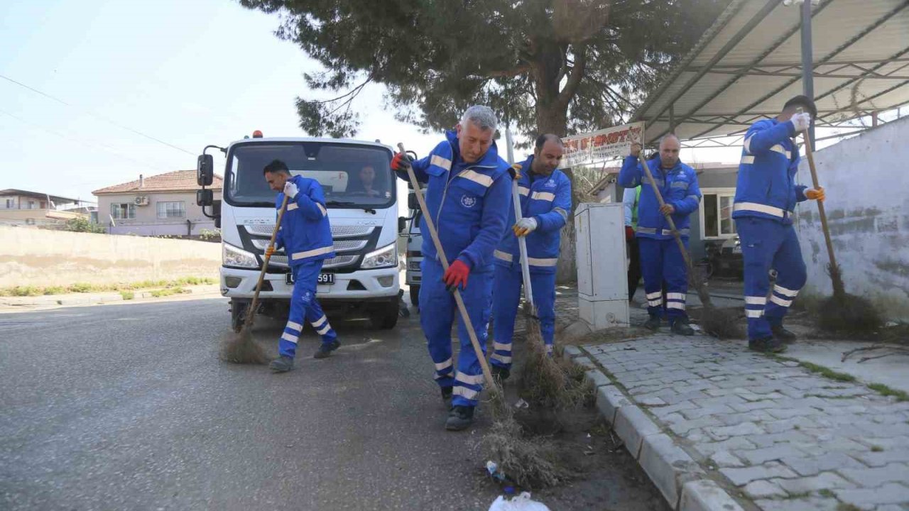 Aydın Büyükşehir’den Acarlar’da çevre düzenleme ve bakım çalışması