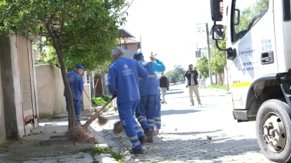 Aydın Büyükşehir’den, çevre düzenleme ve bakım çalışması