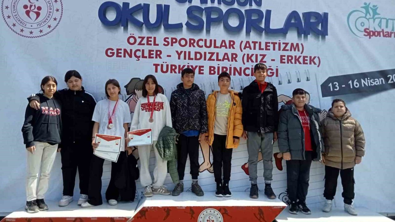 Aydınlı özel sporcu Türkiye şampiyonu oldu