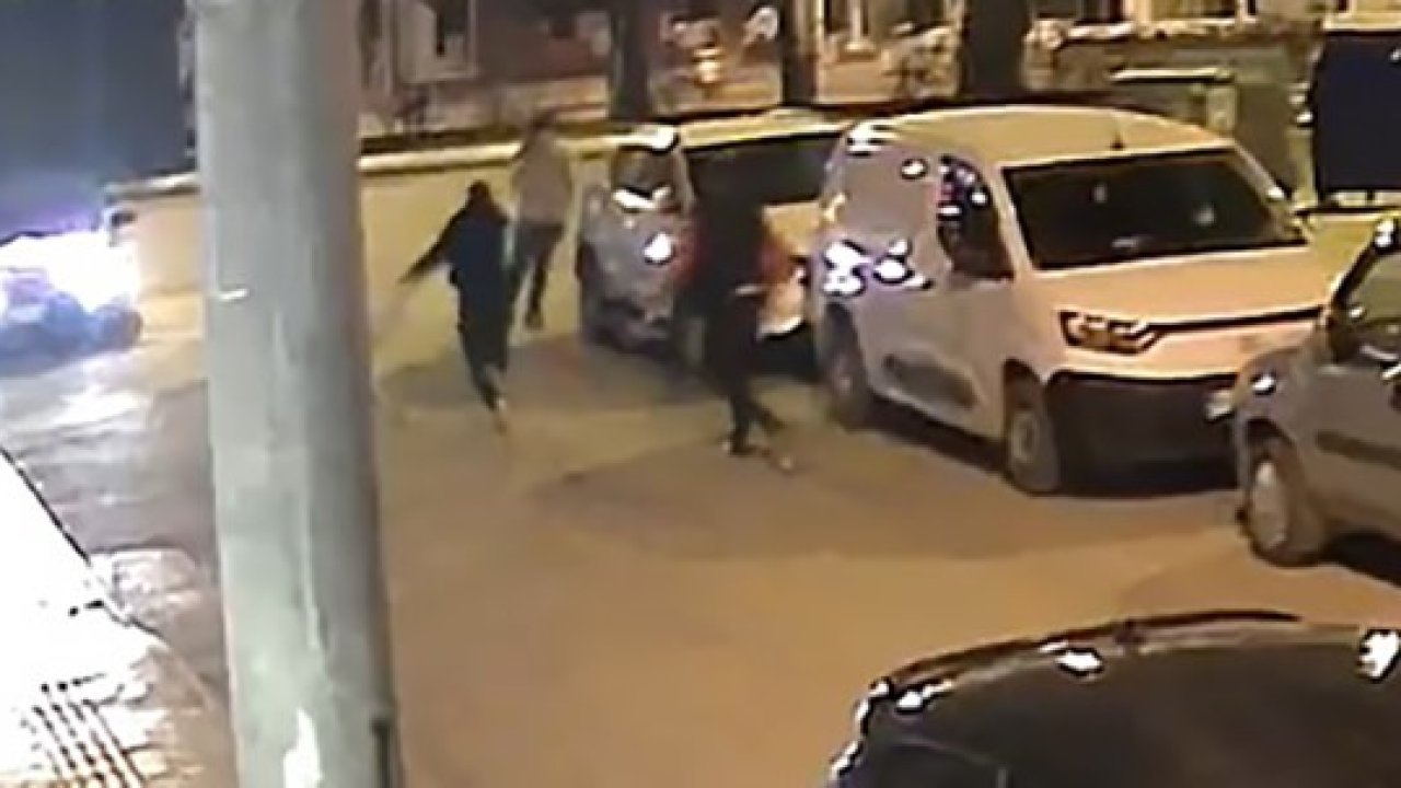 Bafra’da kendisini darbeden şahsa kurşun yağdırdı: O anlar kamerada