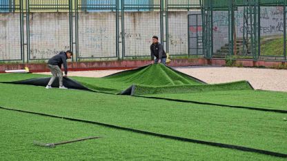 Bağlarbaşı spor tesisleri yenileniyor