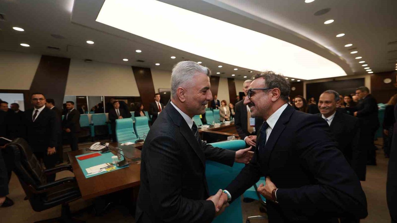 Bakan Bolat, ABD Ticaret Odası heyetiyle bir araya geldi