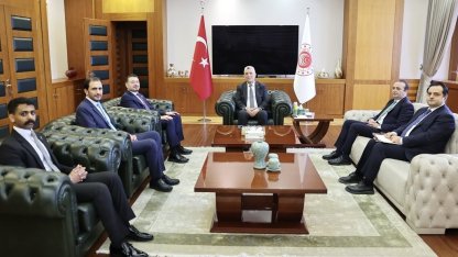 Bakan Bolat, Suudi Arabistan Büyükelçisi Abualnasr’ı kabul etti