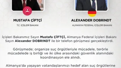 Bakan Çiftçi Alman mevkidaşı ile telefonda görüştü